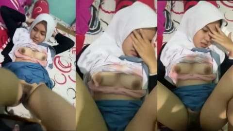Bokep SMA Gadis Jilbab Tobrut Seragam Ngentot Sama Ayang