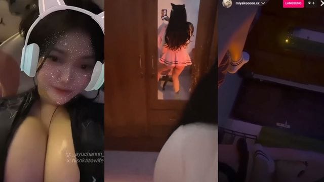 Bokep Indo Miyakooooo xx Colmek Live di IG Mulus Banget