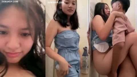 Bokep Indo Skandal Tiktokers Manis Ngewe di Kamar Mandi Sama Pacar