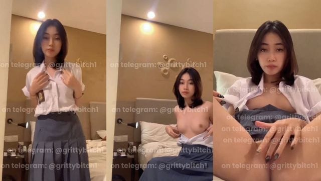 Bokep Indo Kayesha Cantik Parah Colmek Pakai Baju SMA