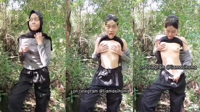 Bokep Indo Liamasihsma Ekshib Bugil di Kebun Bikin Sange