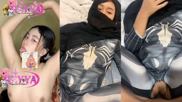 Bokep Indo Geyya Maymortis Pake Jilbab Kostum Spiderman di Ewe